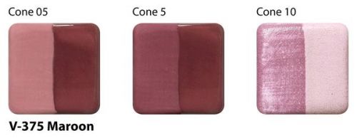 AMACO Velvet Underglaze V-375 - Maroon - 1 pint